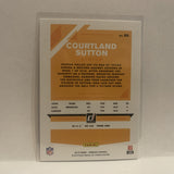 #86 Courtland Sutton Denver Broncos 2019 Donruss Football Card HC
