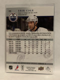 #332 Erik Cole Edmonton Oilers 2008-09 Upper Deck Series Two Hockey Card