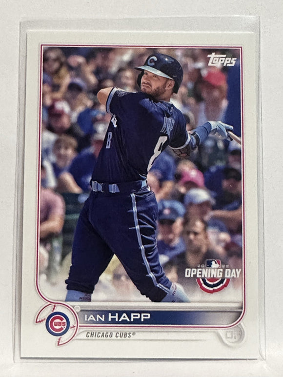 #9 Ian Happ Chicago Cubs 2022 Topps Opening Day Baseball Card