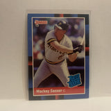 #28 Mackey Daniel Sasser Pittsburgh Pirates 1988 Donruss Baseball Card HD