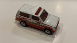 White Fire Chief Jeep Cherokee Matchbox Toy Diecast Car