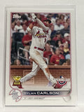 #197 Dylan Carlson All Star Rookie St Louis Cardinals 2022 Topps Opening Day Baseball Card