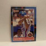 #562 Keith Alan Miller New York Mets 1988 Donruss Baseball Card HD