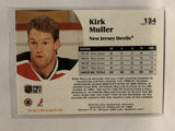 #134 Kirk Muller New Jersey Devils 1991-92 Pro Set Hockey Card