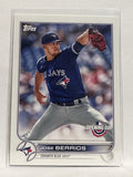 #69 Jose Berrios Toronto Blue Jays 2022 Topps Opening Day Baseball Card