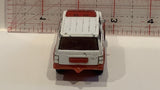 White Fire Chief Jeep Cherokee Matchbox Toy Diecast Car