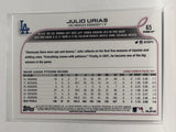 #65 Julio Urias Los Angeles Dodgers 2022 Topps Opening Day Baseball Card