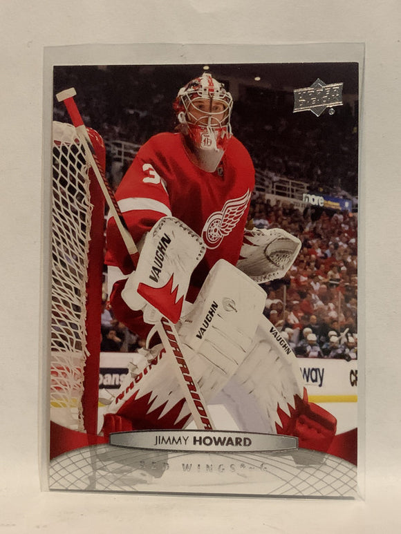 #135 Jimmy Howard Detroit Red Wings 2011-12 Upper Deck Series One Hockey Card