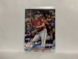 #346 Max Scherzer League Leaders Washington Nationals 2018 Topps Series 1 Baseball Card NZC