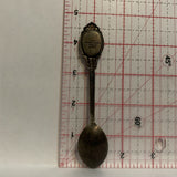 Nakiska Down Hill Skiing Alberta Collectable Souvenir Spoon CQ