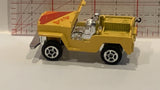 Yellow 4X4 Jeep Unbranded Toy Diecast Car