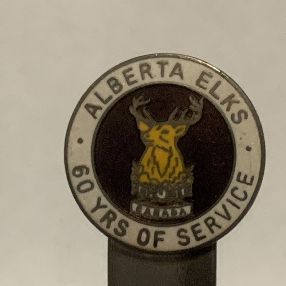 Alberta Elks 60 Years of Service Canada Collectable Souvenir Spoon CQ
