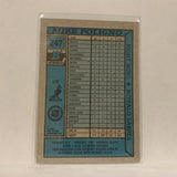 #247 Mike Foligno Buffalo Sabres   1990-91 Bowman Hockey  Card A1A