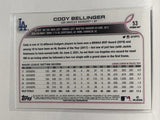 #53 Cody Bellinger Los Angeles Dodgers 2022 Topps Opening Day Baseball Card
