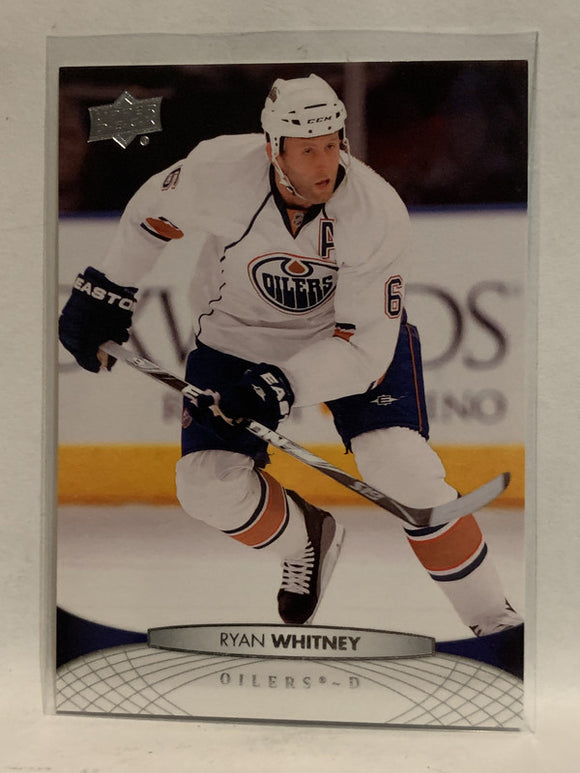 #131 Ryan Whitney Edmonton Oilers 2011-12 Upper Deck Series One Hockey Card