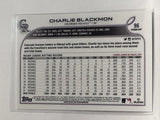 #96 Charlie Blackmon   Colorado Rockies 2022 Topps Opening Day Baseball Card