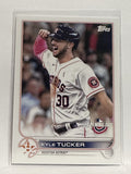 #16 Kyle Tucker Houston Astros 2022 Topps Opening Day Baseball Card