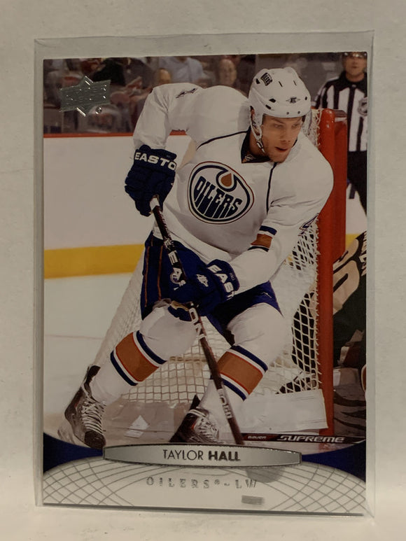 #126 Taylor Hall Edmonton Oilers 2011-12 Upper Deck Series One Hockey Card