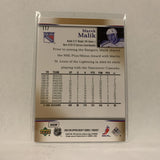 #117 Marek Malik New York Rangers  Series 1 2007-08  Upper Deck Hockey  Card A1A