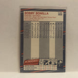 #323 Bobby Bonilla Pittsburgh Pirates 1988 Fleer Baseball Card HD