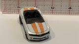 White Camaro Convertible Concept Hot Wheels Toy Diecast Car