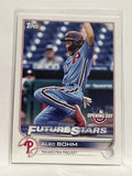 #97 Alec Bohm Future Stars Philadelphia Phillies 2022 Topps Opening Day Baseball Card