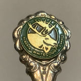 Whitecourt Moose Alberta Canada Collectable Souvenir Spoon CQ