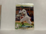 #325 Khris Davis Oakland Athletics 2018 Topps Series 1 Baseball Card NZD