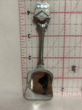 St Kitts Crest Emblem Souvenir Spoon