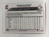 #166 Ernie Clement Rookie Cleveland Guardians 2022 Topps Opening Day Baseball Card
