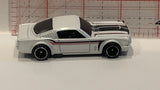 White '65 Mustang Fast Back Hot Wheels Toy Diecast Car