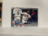 #334 Eddie Rosario Minnesota Twins 2018 Topps Series 1 Baseball Card NZD