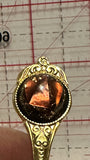 Moraine Lake Alberta Gem Rock Flakes Souvenir Spoon
