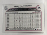 #94 Adam Wainwright St Louis Cardinals 2022 Topps Opening Day Baseball Card