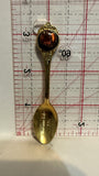 Moraine Lake Alberta Gem Rock Flakes Souvenir Spoon