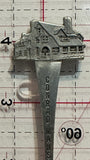 Conrad Mansion Iowa Pewter Rawclife Souvenir Spoon