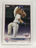 #M-22 Rangers Captain Texas Rangers 2022 Topps Opening Day Baseball Card