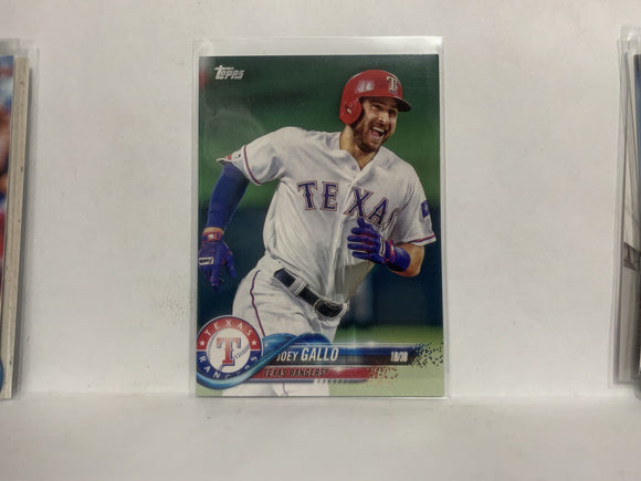 #326 Joey Gallo Texas Rangers 2018 Topps Series 1 Baseball Card NZD