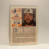 #377 Jeff Parrett Montreal Expos 1989 Score Baseball Card HE