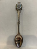 Pincher Creek Alberta Wild Rose Flower Souvenir Spoon