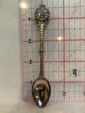 Pincher Creek Alberta Wild Rose Flower Souvenir Spoon