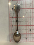 Pincher Creek Alberta Wild Rose Flower Souvenir Spoon