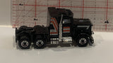 Black Peterbilt Truck Matchbox Toy Diecast Car