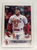 #162 Alex Verdugo Boston Red Sox 2022 Topps Opening Day Baseball Card