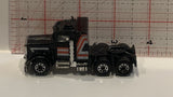 Black Peterbilt Truck Matchbox Toy Diecast Car