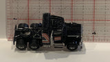Black Peterbilt Truck Matchbox Toy Diecast Car