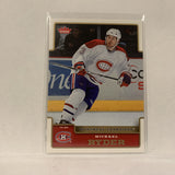 #105 Michael Ryder Montreal Canadiens   2006-07 Fleer Hockey  Card A1B