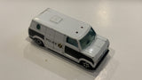 White Police Van Unbranded Toy Diecast Car