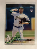 #272 Paul Blackburn Rookie Oakland Athletics 2018 Topps Series One  Baseball Card MLB