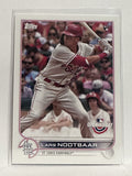 #149 Lars Nootbaar Rookie St Louis Cardinals 2022 Topps Opening Day Baseball Card